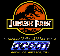 Jurassic Park Title Screen